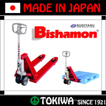 JIS zertifiziert hochwertige Bishamon Serie Handgabelhubwagen. Hergestellt von Sugiyasu. Made in Japan (Flachbettwagen)